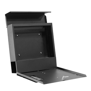Buzón de Correo de Acero Inoxidable Estilo Americano para Exteriores con Cerradura, Gran Capacidad, Impermeable, Montado en Pared - Product Image 5