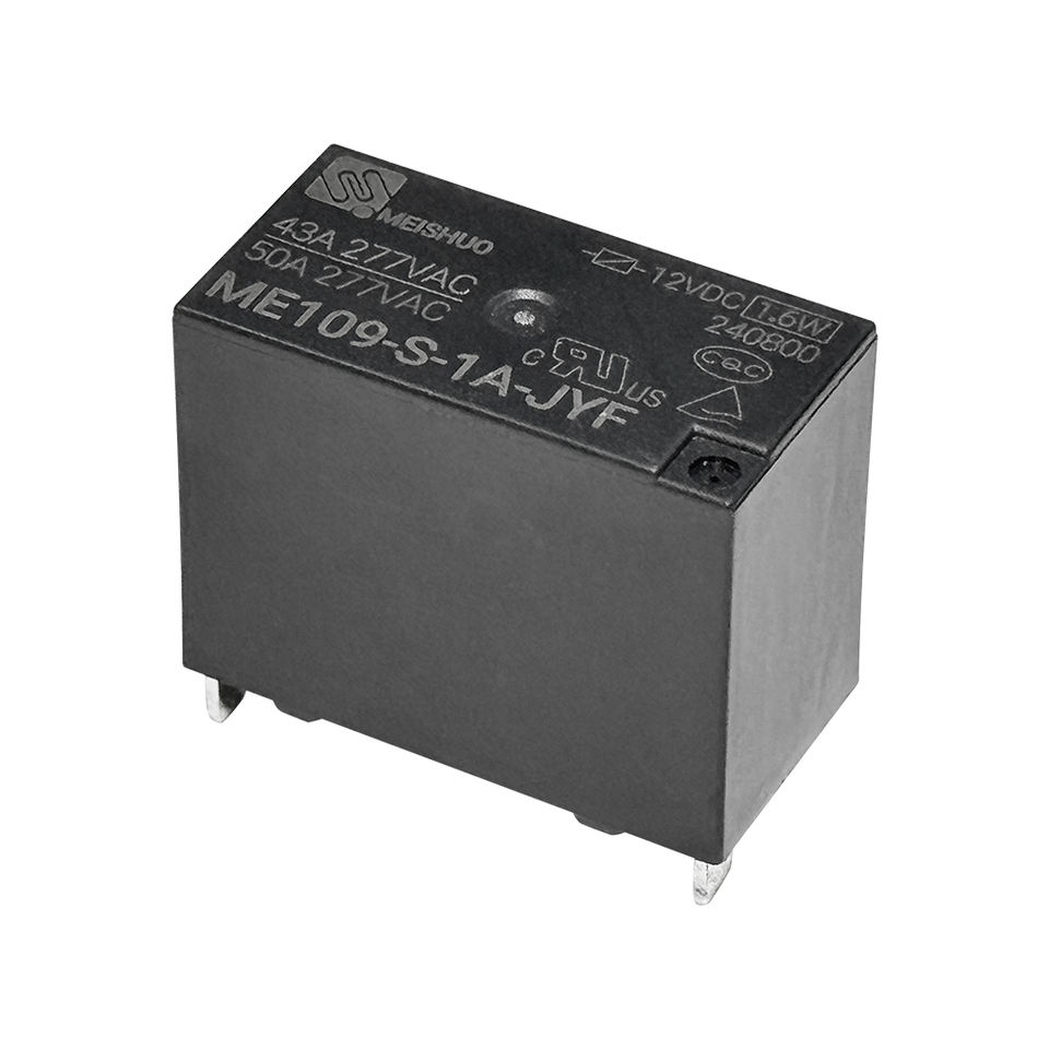 Meishuo ME109 Miniature 50A Photovoltaic Relays Switching Capability for Industrial New Energy UPS Power Supply Sealed for