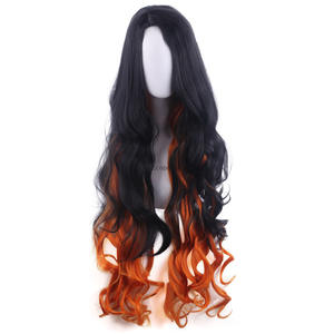 Kamado Nezuko <span class=keywords><strong>Anime</strong></span> Geschwister Halloween <span class=keywords><strong>Cosplay</strong></span> <span class=keywords><strong>Anime</strong></span>-Kostüm mit Perücke Ecoparty - Product Image 5