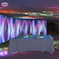 Équipement de projection de mur et de sol interactif d'hologramme de projecteur de cartographie vidéo numérique immersif 3D