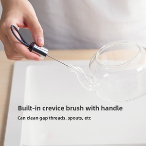 Cepillo de Silicona Universal para Platos, Botellas y Tazas con Mango Largo, Sin Puntos Muertos, para Limpieza del Hogar - Product Image 4