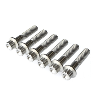 Boulons de jante fendus en titane Gr5 <span class=keywords><strong>BBS</strong></span> RS <span class=keywords><strong>RX</strong></span> M7x24/ M7X32/M8X32, prix d'usine de haute qualité - Product Image 2
