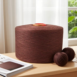 Bán buôn Chất lượng cao giá rẻ kéo thành sợi bông chải thô nhuộm tái chế OE sợi bông cho đan Melange sợi - Product Image 1