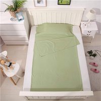 Sac de couchage en Satin, grande taille, XL, drap de voyage, en soie vegan, doublure de sac à dos, hôtel, revêtement