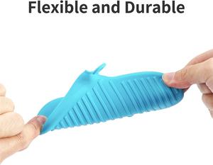 Guanti da Cucina in <span class=keywords><strong>Silicone</strong></span> Resistenti al Calore Presine Mini Protezione per Dita Guanto per Barbecue e Griglia per Cottura e Cucina - Product Image 3