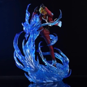 1 Piece PVC hình onigashima Thức Tỉnh Sanji Quỷ gió Chân GK tượng nam cho sinh nhật trang trí hoặc quà tặng Điều kiện Mới - Product Image 3