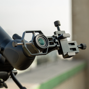 Adaptateur de téléphone en métal complet flexible <span class=keywords><strong>Microscope</strong></span> et support de caméra de télescope monoculaire avec support de téléphone - Product Image 3