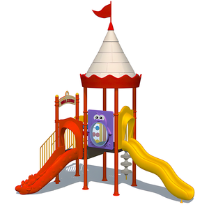 Balançoire en vinyle commerciale pour enfants en plein air jungle park ride aire de jeux arrière cour <span class=keywords><strong>escalier</strong></span> toboggan - Product Image 4