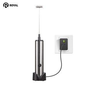 <span class=keywords><strong>Mousseur</strong></span> à <span class=keywords><strong>lait</strong></span> automatique Rechargeable par Usb, machines électriques à mousse en acier inoxydable à main - Product Image 1