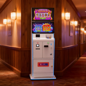 ตู้คีออสก์หน้าจอสัมผัสคู่ขนาด 23.8 นิ้ว สำหรับเดิมพันกีฬา/พิมพ์สลากกินแบ่ง สำหรับธุรกิจเกมมิ่ง - Product Image 6