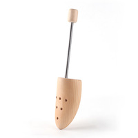 Arbre à chaussures en bois de Lotus avec attelle à ressort Plusieurs tailles disponibles pour maintenir la forme et la durabilité de la chaussure