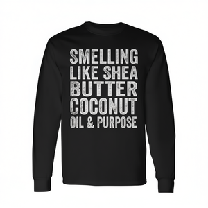 T-shirt à manches longues parfumé au beurre de karité et à l'huile de coco - Product Image 2