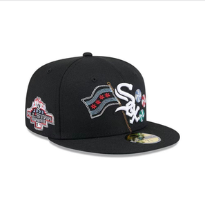 Gorra de Béisbol Ajustada con Logotipo 3D de Edición Limitada, Parche Lateral del Juego All-Star con Bordado de Iconos de Equipos Urbanos de City Connect - Product Image 2
