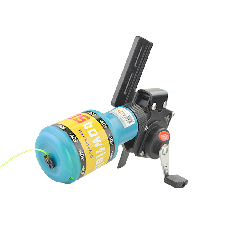 Moulinet De Pêche à L'Arc 40m - Compatible Arc Classique Et à Poulies, Corde 40m, ABS Durable - Pour Tir <45 Lbs