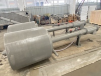 Mesin Saringan Drum Rotary Mikro untuk Pengolahan Limbah Industri, Pemisahan Padatan Cair, Penggunaan Proyek