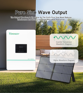 <span class=keywords><strong>Inversor</strong></span> <span class=keywords><strong>de</strong></span> Energía Solar American-Standard <span class=keywords><strong>de</strong></span> 5KW 5Kva 5000w 110V/220V con <span class=keywords><strong>Conexión</strong></span>/Desconexión Inteligente a la Red Eléctrica, Bifásico - Product Image 5