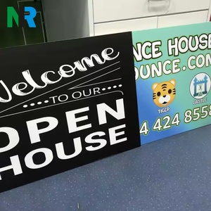 Customized Outdoor Corrugated <b>Plastic</b> Yard Greeting Signs Eco-Friendly 4mm PP Material Cutting Customizable Sizes H Stake - Product Image 3