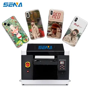 Desktop small UV printer TX/XP series print head and mobile phone case Pen pencil case Custom pattern UV flatbed printer