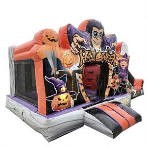 Casa Inflable de PVC Winway para Niños, Diversión en el Patio Trasero para Eventos de Otoño, Carnavales Comunitarios y Ferias, 500 kg, Aventura de Halloween - Product Image 1