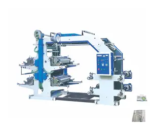 Mesin cetak Layar gulungan ke gulungan warna tunggal monokrom kecepatan tinggi otomatis penuh