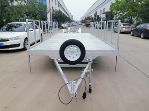 โรงงานผลิตมืออาชีพ รับผลิตเทรลเลอร์ขนส่งขนาดเล็กแบบสั่งทำพิเศษ ชุบกัลวาไนซ์แบบจุ่มร้อน อะไหล่และอุปกรณ์เสริมสำหรับรถพ่วง - Product Image 5