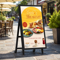 Afficheur numérique LCD portable de 43 pouces pour extérieur, écran haute luminosité 1800, panneau de menu LCD étanche IP65 avec contrôle WiFi