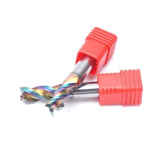 65mm DLC Coated <strong>End</strong> <strong>Mill</strong> for Aluminum - 10mm 75mm High-Performance for Deep Wide Slotting - Product Image 2