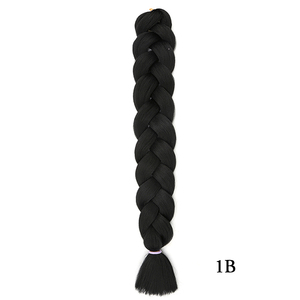 Hot Bán Bao Bì 165G Tóc Tổng Hợp Jumbo Bện Hộp Bện Tóc Crochet Yaki Kết Cấu Nhiệt Độ Thấp Sợi Kết Hợp Màu Sắc - Product Image 3