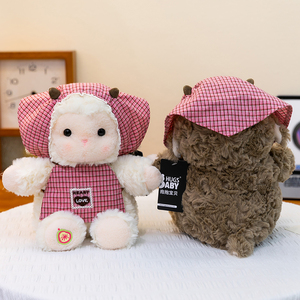 Peluche de Cordero Adorable al por Mayor, Oveja Realista de Peluche, Muñeco Suave de Apoyo Emocional, Compañero para Dormir, Regalo para Niños - Product Image 4