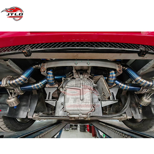 Kit Completo de Escape de Alto Rendimiento para Carreras, Catback de Titanio con Control de Válvulas para <span class=keywords><strong>Ferrari</strong></span> <span class=keywords><strong>F430</strong></span> Spider/Convertible 4.3L V8 - Product Image 2