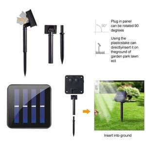 Solar Powered 10m 100 <b>LED</b> Copper <b>Wire</b> RGB String <b>Lights</b> for Garden Outdoor Decor - Product Image 2