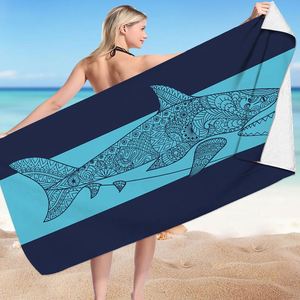 Serviette de plage décorative multifonctionnelle légère, séchage rapide, sans sable, design unique pour les vacances d'été - Product Image 1