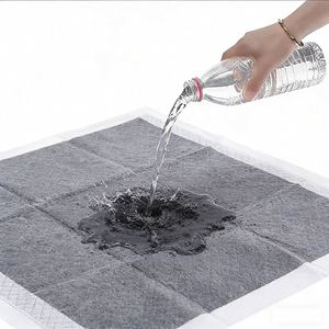 Tapis de toilette pour chien de qualité supérieure, contrôle des odeurs au charbon de bois, absorbant l'urine, jetable, pour l'apprentissage de la propreté des chiots et des animaux de compagnie - Product Image 5