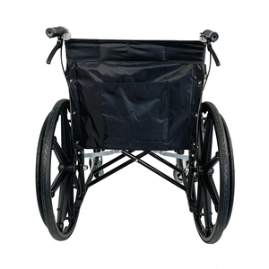Fauteuil roulant en acier de haute qualité, cadre imprimé, fauteuil de soins à domicile, siège de roue, fauteuil roulant manuel en acier inoxydable - Product Image 4