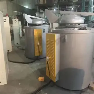 Macchina per la fusione di lingotti per rottami di alluminio linea di produzione di lingotti per fonderia forno elettrico ad induzione