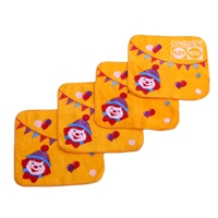Imprimé noël cuisine ménage microfibre chiffon de nettoyage serviette petite main visage serviettes Logo personnalisé