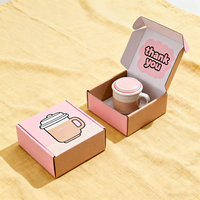 Boîte-cadeau de luxe pour tasse à thé et soucoupe, emballage en carton, service à thé, présentation, conception personnalisée, boîte d'expédition pour café