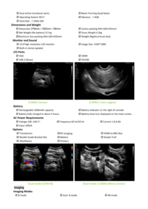 Ecógrafo Doppler Color Portátil Profesional 4D <span class=keywords><strong>5D</strong></span> con Pantalla de 15.6 Pulgadas, Sistema de Diagnóstico Cardíaco, Obstétrico y Ginecológico - Product Image 6