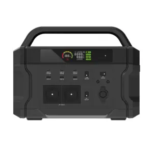 Personalizado 230V 1200W LiFePO4 carga rápida Camping fuente de alimentación de emergencia batería estaciones de energía generadores de batería