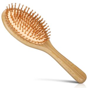 Cepillo y Peine de Bambú para Bebé, Portátiles, con Masaje y Dientes Anchos, de Moda, Aprobados para Uso Profesional, con Muestra Gratuita - Product Image 1