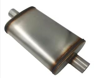 Accessoires de système d'échappement automobile de haute qualité fournis par l'usine, silencieux d'échappement universel en acier inoxydable - Product Image 2