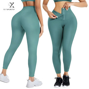 XIANGYU Sportswear Pantalones de chándal de alta calidad Leggings gruesos de mujer Cintura alta A <span class=keywords><strong>Vita</strong></span> Alta - Product Image 1