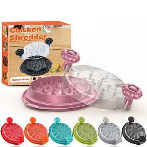 Triturador de Cocina de 9.84 Pulgadas, Herramienta para Barbacoa, Libre de BPA, Picadora Manual de Carne, Verduras y Ensaladas, Herramienta Grande para Desmenuzar Pollo - Product Image 3