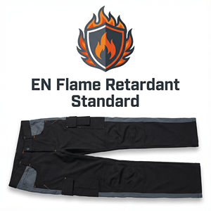 Pantalon de travail professionnel pour électricien, avec genouillères, anti-poussière, antistatique, pantalon cargo pour soudage, utilisation en extérieur, travaux de construction - Product Image 3