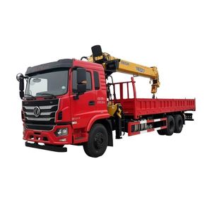 แชสซีรถบรรทุกติดเครนยี่ห้อ Dongfeng 6x4 มาตรฐานยูโร 6 พร้อมติดตั้งเครนไฮดรอลิก Xugong 12 ตัน รถยกอเนกประสงค์ - Product Image 1