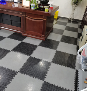 Heavy-Duty PVC <b>Plastic</b> Garage Floor Removable Parking <b>Flooring</b> Solution - Product Image 2