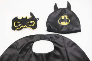 Conjunto de Capa y Máscara Ecológicos de <span class=keywords><strong>DC</strong></span> Comics para Halloween, Accesorios de Disfraz de Superhéroe para Niños y Niñas - Product Image 3