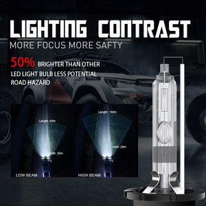 Ocache-phare au xénon hid pour voiture au xénon, ampoule au xénon, halogène, D1S D3S D4S D4R, 12V 35W, 2 pièces - Product Image 3