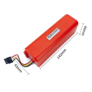 החלפת סוללה עבור Xiaomi אבק רובוט מנקה אביזרי Roborock 14.4V 5200/6500/9800mAh סוללה