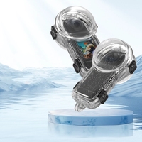 Carcasa Protectora de Buceo Subacuática de Alta Calidad para Insta360 X5, Resistente al Agua a 60m/197ft, Accesorio para Cámara de Acción Insta360 X5